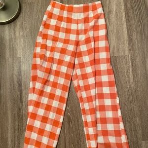 Gingham pant